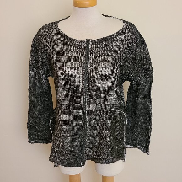 Skif/Skifo Oversized Unstructured Painted Tunic Sweater - Picture 1 of 10